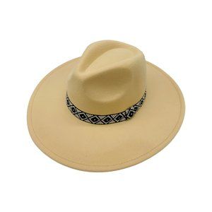 ELORA- IVORY FEDORA HAT